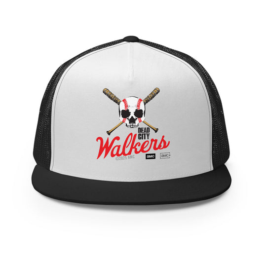 Dead City Walkers Baseball Logo Trucker Hat-0