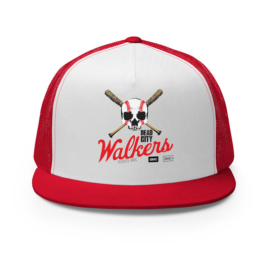 Dead City Walkers Baseball Logo Trucker Hat-4