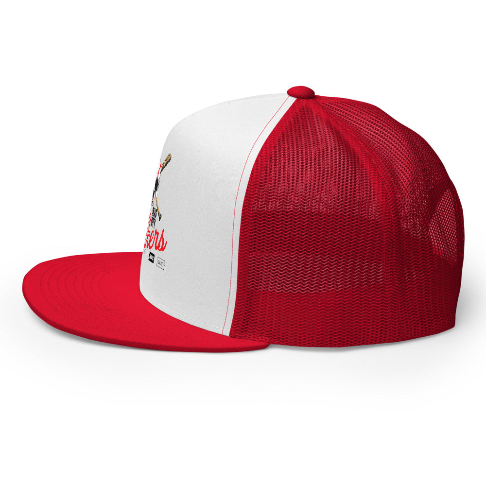 Dead City Walkers Baseball Logo Trucker Hat