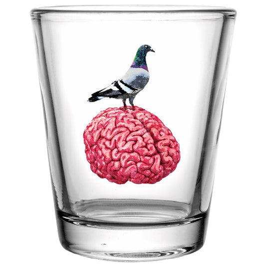 The Walking Dead: Dead City Bird Brain Souvenir Shot Glass-0