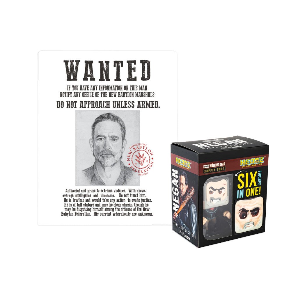 The Walking Dead Negan Headz Bundle