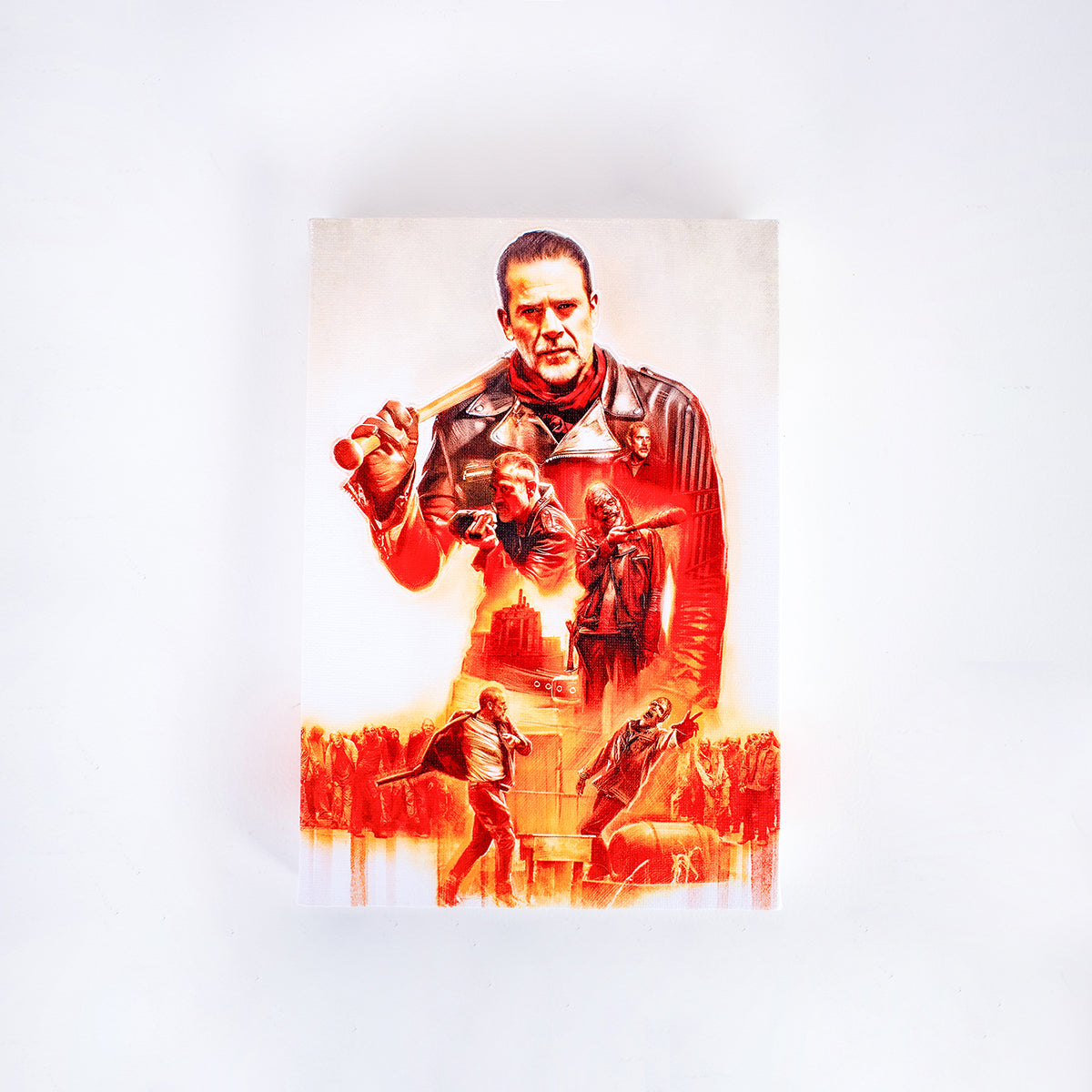 The Walking Dead Exclusive Brian Rood Negan Canvas 4/4 plastic-canvas-patterns-farmhouse-country-kitchen-halloween-canning-mason-jar-ornaments-instant-digital-download-free-shipping-etsy