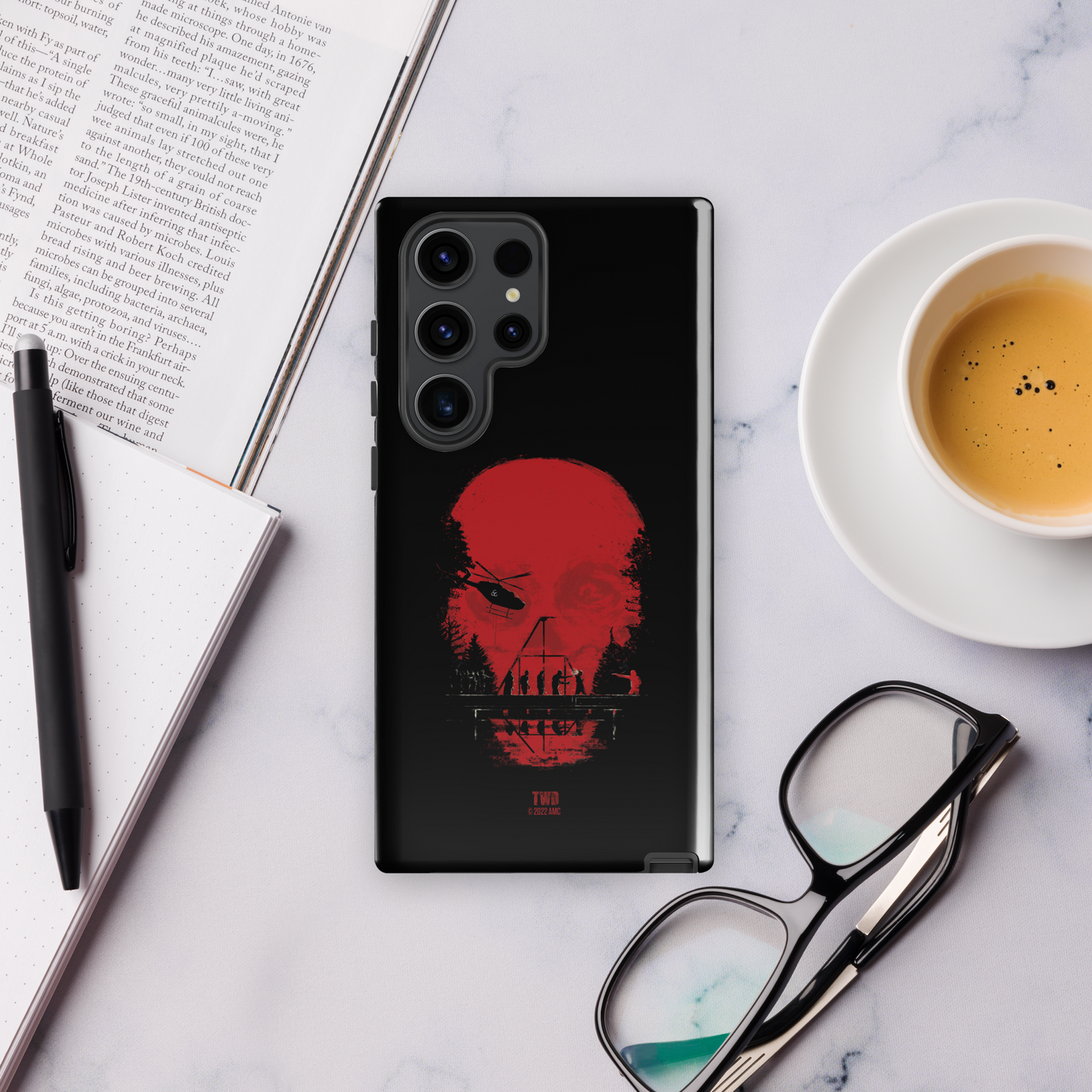 The Walking Dead Dead Skull Tough Phone Case - Samsung