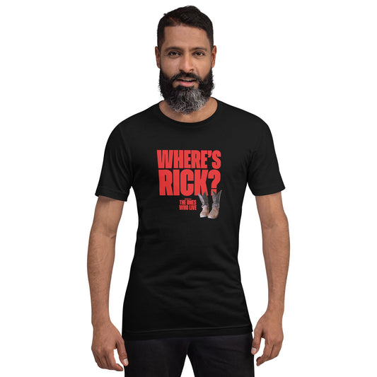 The Walking Dead: The Ones Who Live Where's Rick? Boots Adult T-shirt-2