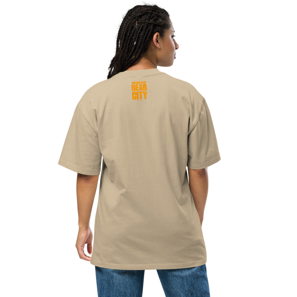 Dead City Season 2 Sewer Slugger Oversized Faded T-Shirt