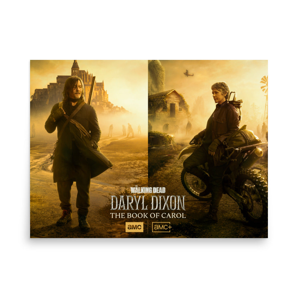 The Walking Dead: Daryl Dixon The Book of Carol Duo Premium Poster