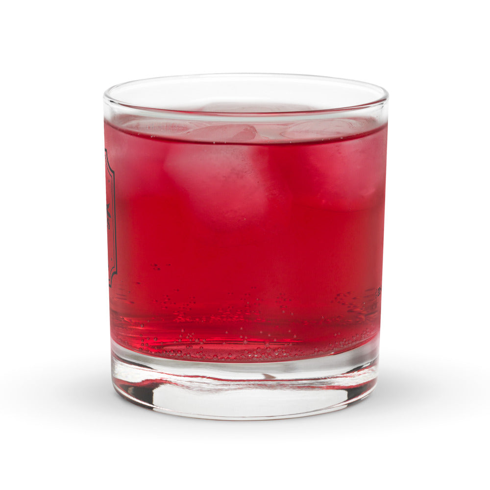 The Walking Dead Rocks Glass 15th Anniversary Peach Schnapps