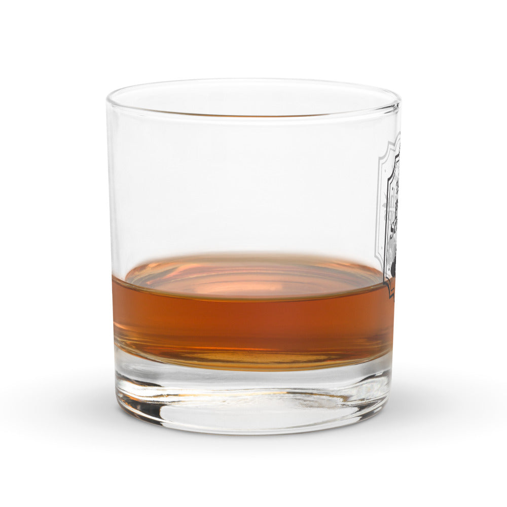 The Walking Dead Rocks Glass 15th Anniversary Peach Schnapps