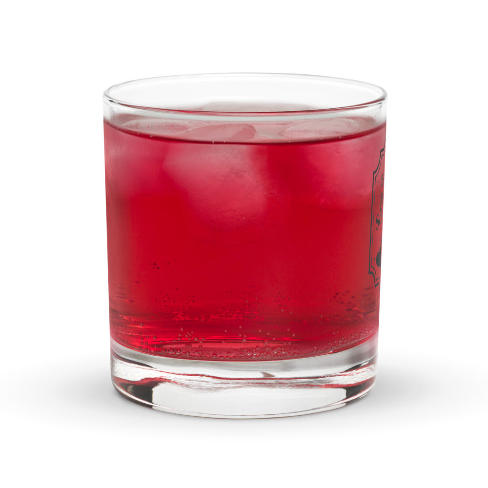 The Walking Dead Rocks Glass 15th Anniversary Peach Schnapps