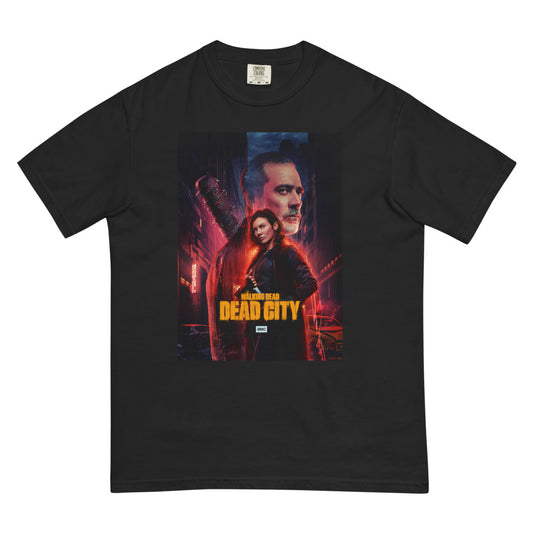 Dead City Season 2 Key Art Negan Comfort Colors T-Shirt-0