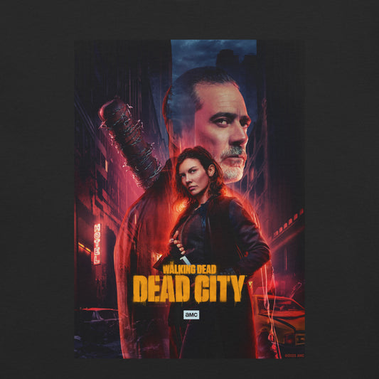 Dead City Season 2 Key Art Negan Comfort Colors T-Shirt-1
