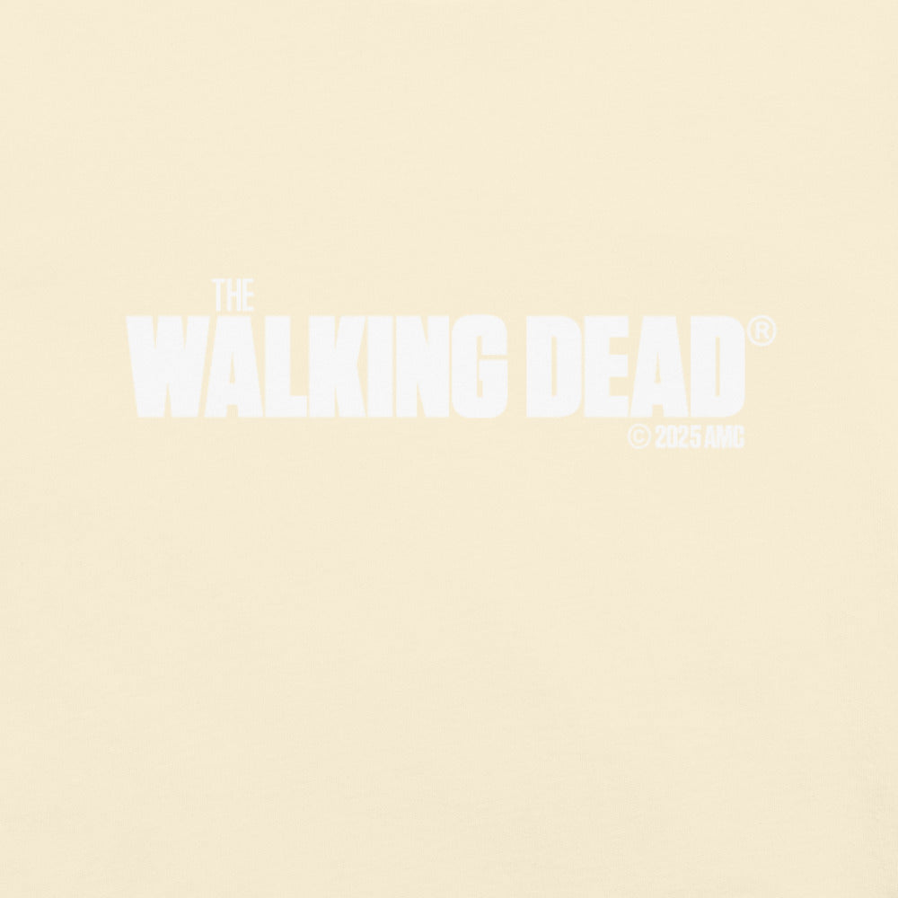 The Walking Dead Comfort Colors T-Shirt 15th Anniversary 'Officer Friendly' Badge