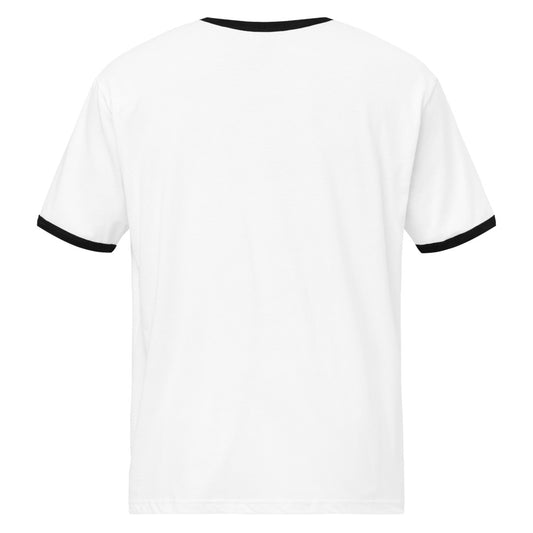 The Walking Dead Ringer Tee 15th Anniversary Hot Diggity Dog  White / Black