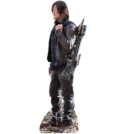 The Walking Dead Daryl with Crossbow 02 Cardboard Cut Out Standee-0