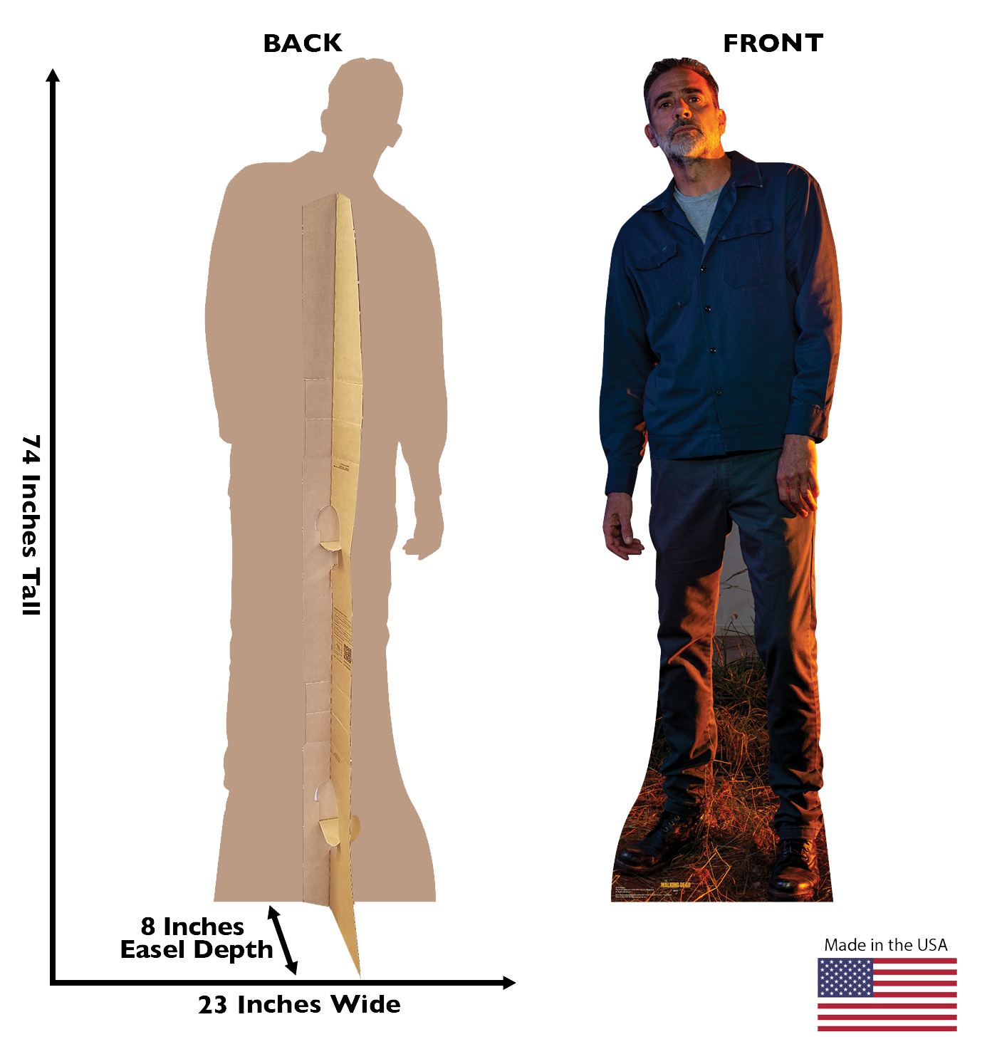 The Walking Dead Negan Cardboard Cut Out Standee