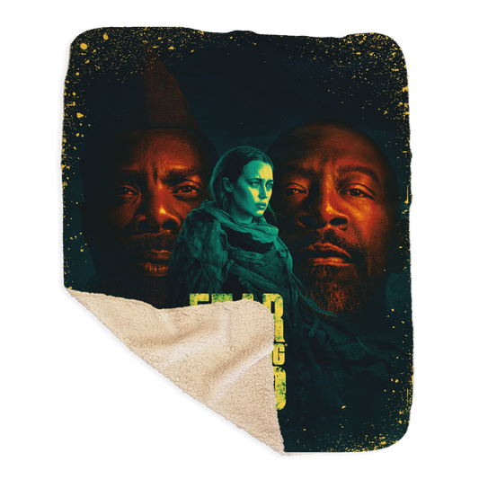 Fear The Walking Dead Season 7B Key Art Sherpa Blanket-3