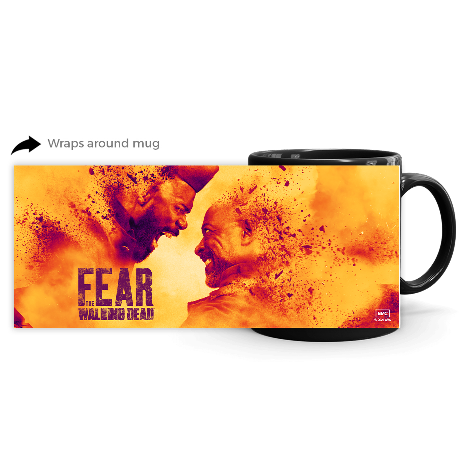 Fear The Walking Dead Season 7 Key Art Black Mug