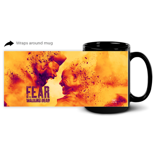 Fear The Walking Dead Season 7 Key Art Black Mug-1
