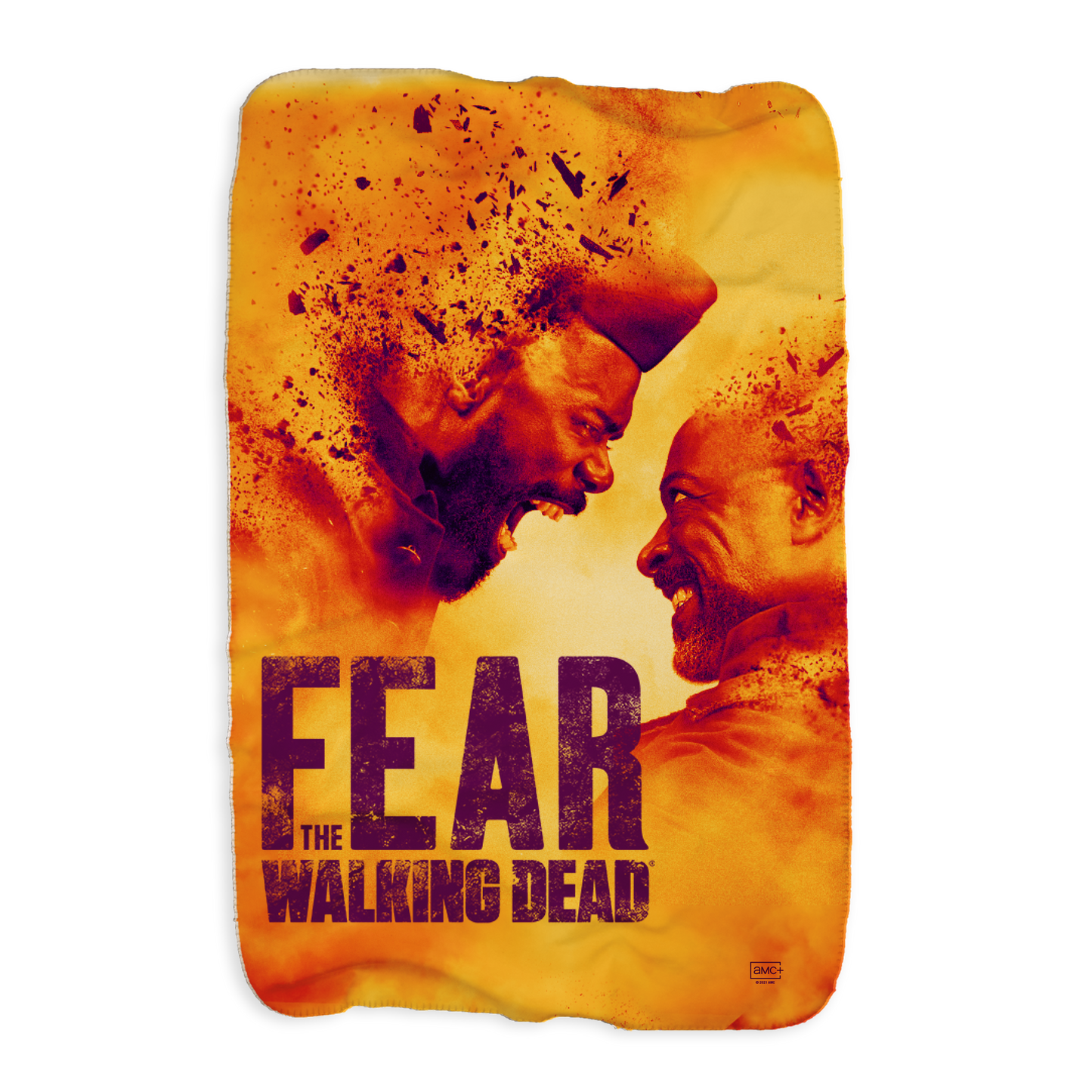 Fear The Walking Dead Season 7 Key Art Sherpa Blanket