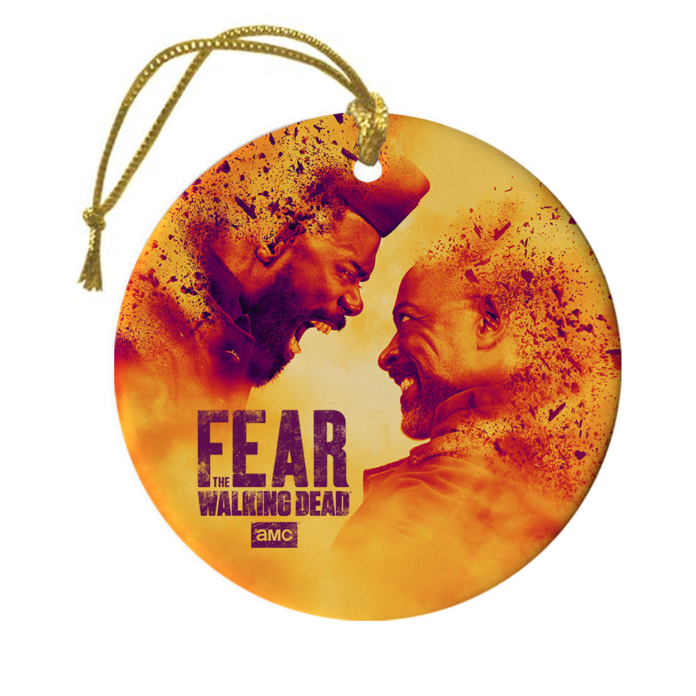 Fear The Walking Dead Season 7 Key Art Double-Sided Ornament