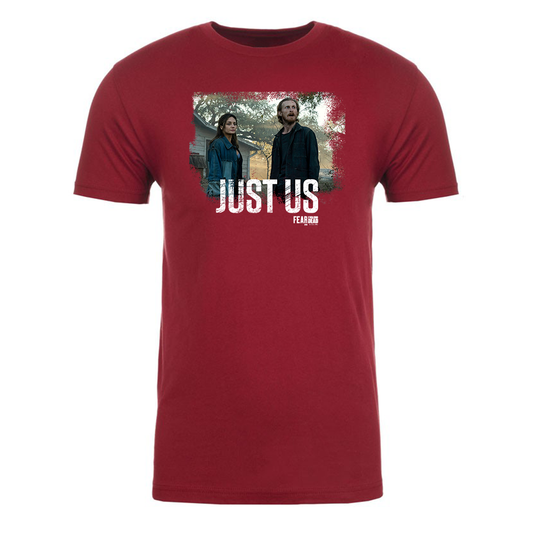 Fear The Walking Dead Just Us Adult Short Sleeve T-Shirt-0