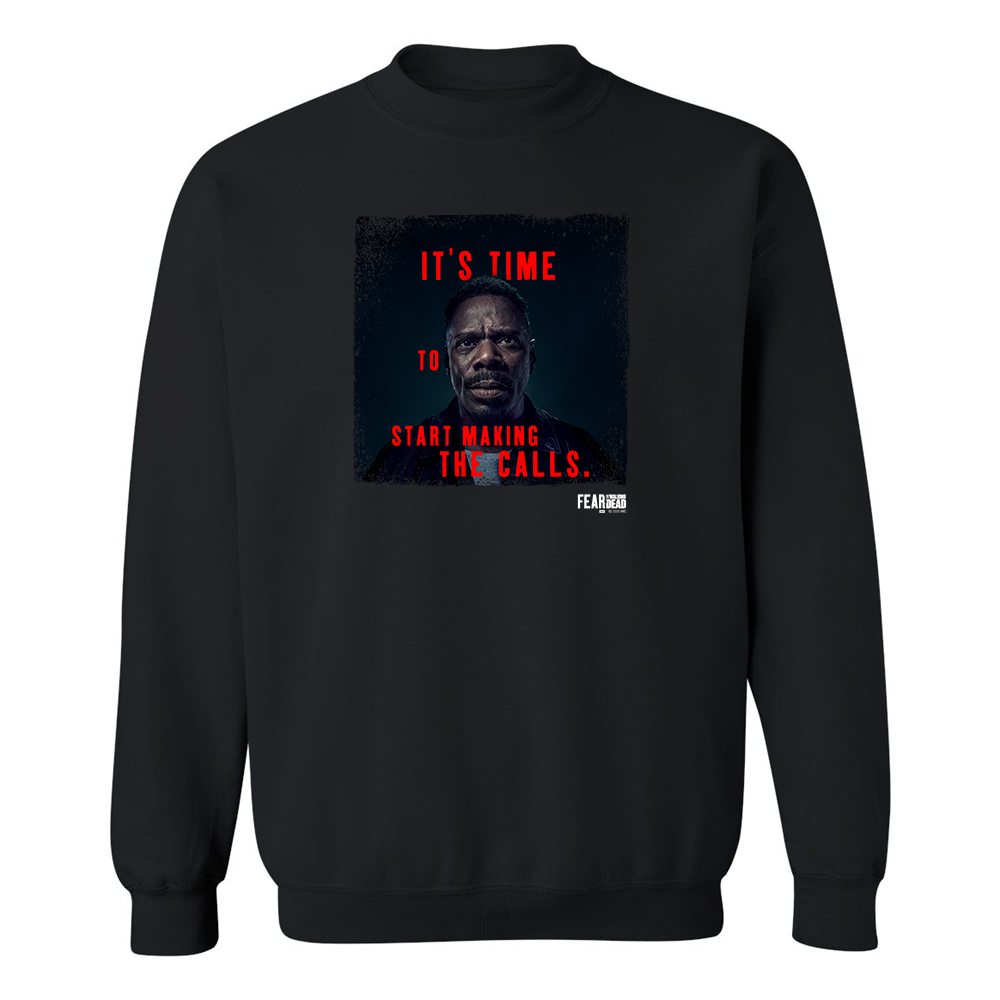 Fear The Walking Dead Season Strand Quote Fleece Crewneck Sweatshirt