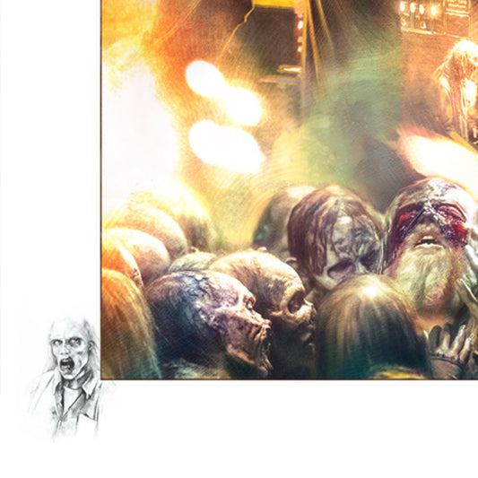 The Walking Dead Beta Remarked Watercolor Gilcee by Brian Rood-1