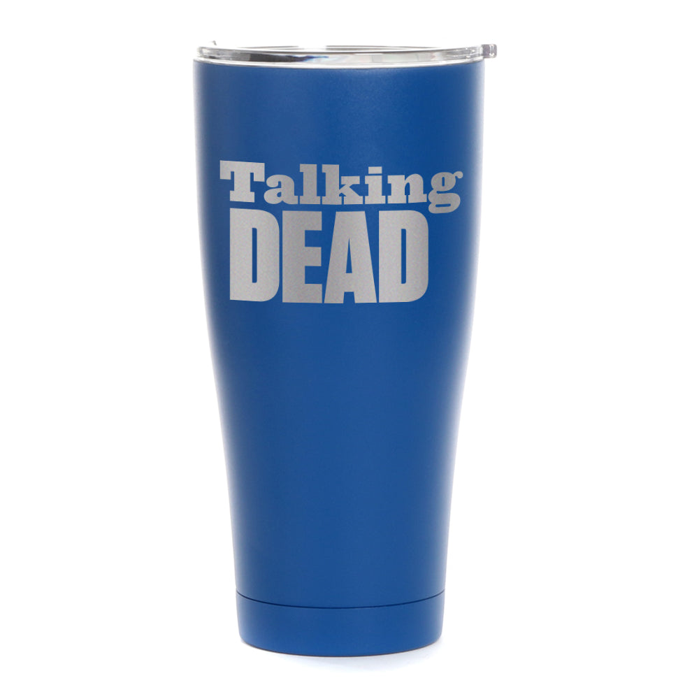 Talking Dead Logo Laser Engraved SIC Tumbler