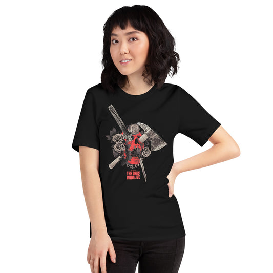 The Walking Dead: The Ones Who Live Floral Skull T-Shirt-3