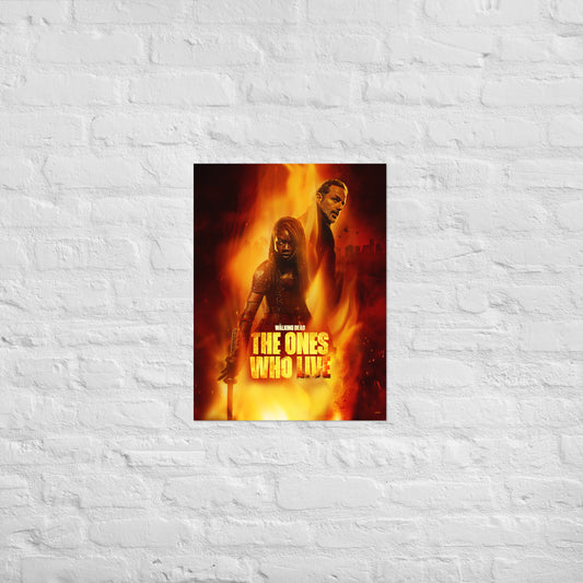 The Walking Dead: The Ones Who Live Poster-1