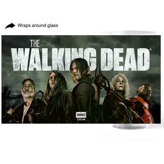 The Walking Dead Season 11A Key Art 17 oz Pint Glass-4