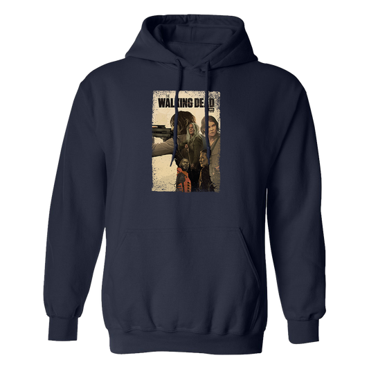 The Walking Dead Season 11B Key Art Fleece Hooded Sweatshirt-4