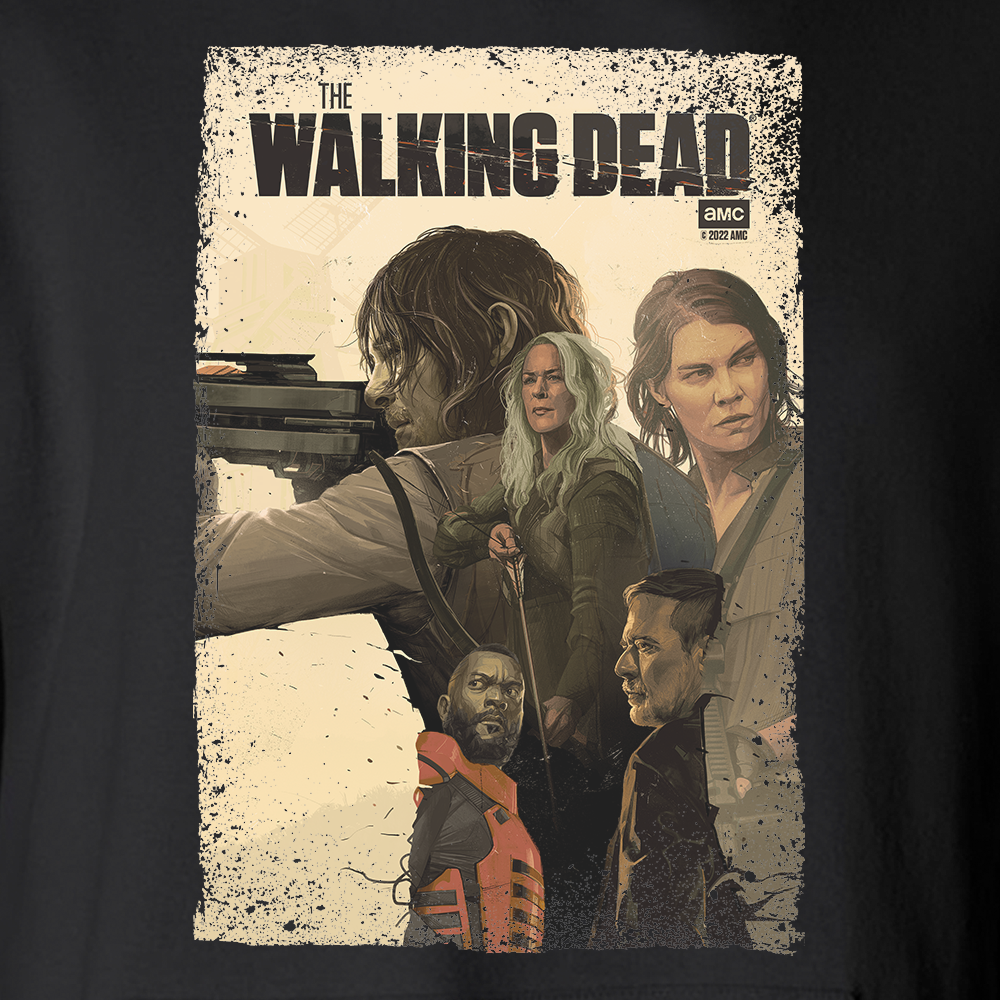 The Walking Dead Season 11B Key Art Fleece Hooded Sweatshirt