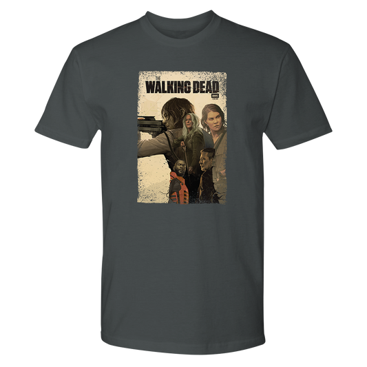The Walking Dead Season 11B Key Art Adult Short Sleeve T-Shirt-2