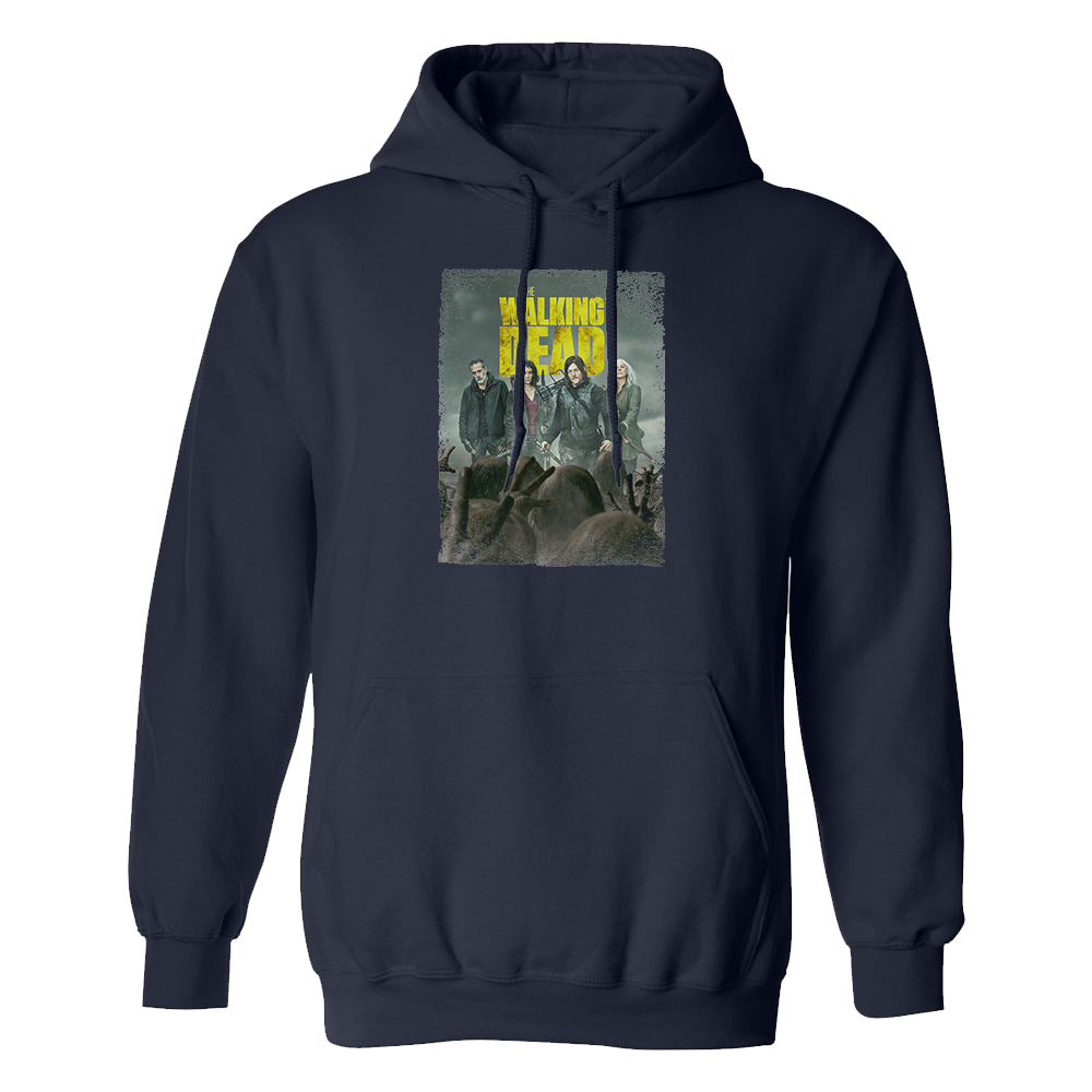 The Walking Dead Season 11C Key Art Fleece Hooded Sweatshirt