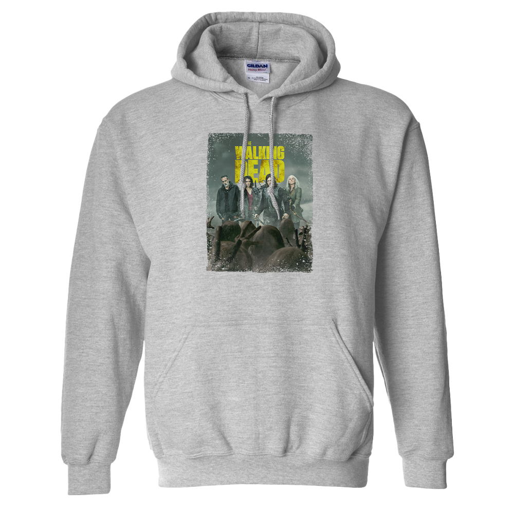 The Walking Dead Season 11C Key Art Fleece Hooded Sweatshirt