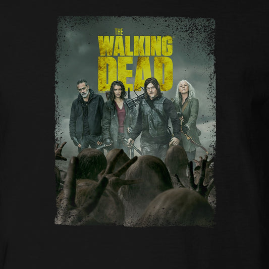 The Walking Dead Season 11C Key Art Adult Short Sleeve T-Shirt-1