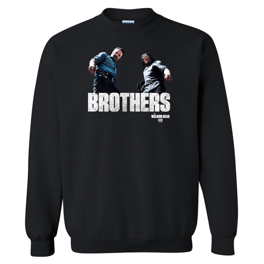 The Walking Dead Brothers Fleece Crewneck Sweatshirt-0