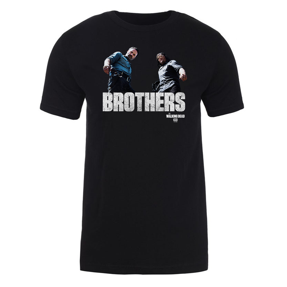The Walking Dead Brothers Adult Short Sleeve T-Shirt The Walking Dead Brothers Adult Short Sleeve T-Shirt