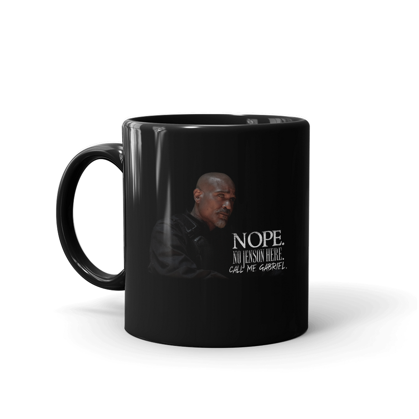 The Walking Dead Call Me Gabriel Black Mug