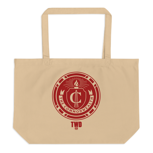 The Walking Dead Commonwealth Emblem Large Eco Tote-0
