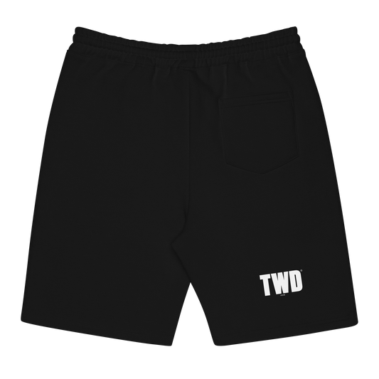 The Walking Dead Commonwealth Military Men's Fleece Shorts-1