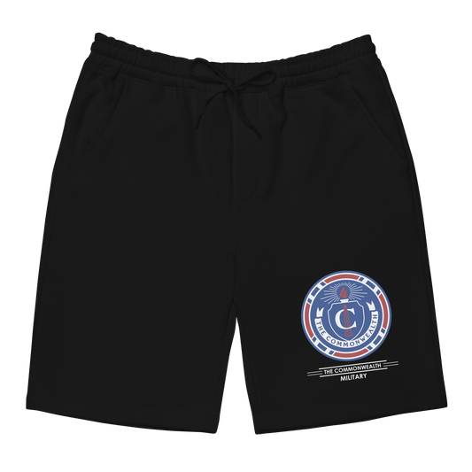 The Walking Dead Commonwealth Military Men's Fleece Shorts-0