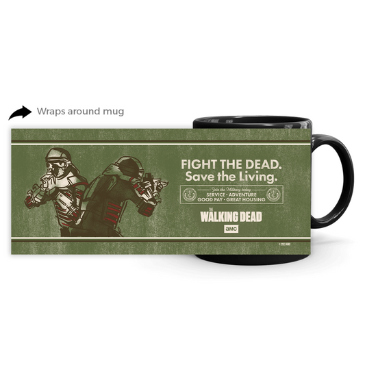 The Walking Dead Commonwealth Poster Black Mug-1
