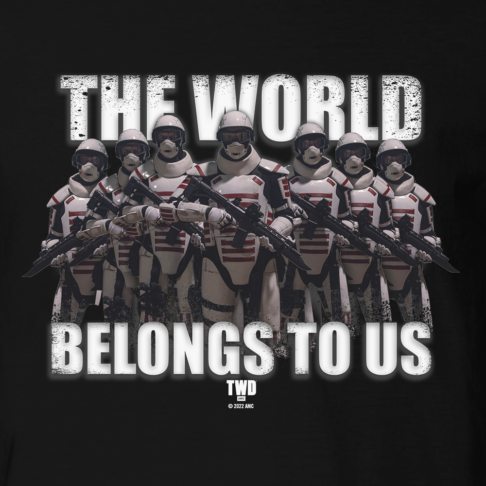 The Walking Dead Commonwealth Troopers Adult Short Sleeve T-Shirt