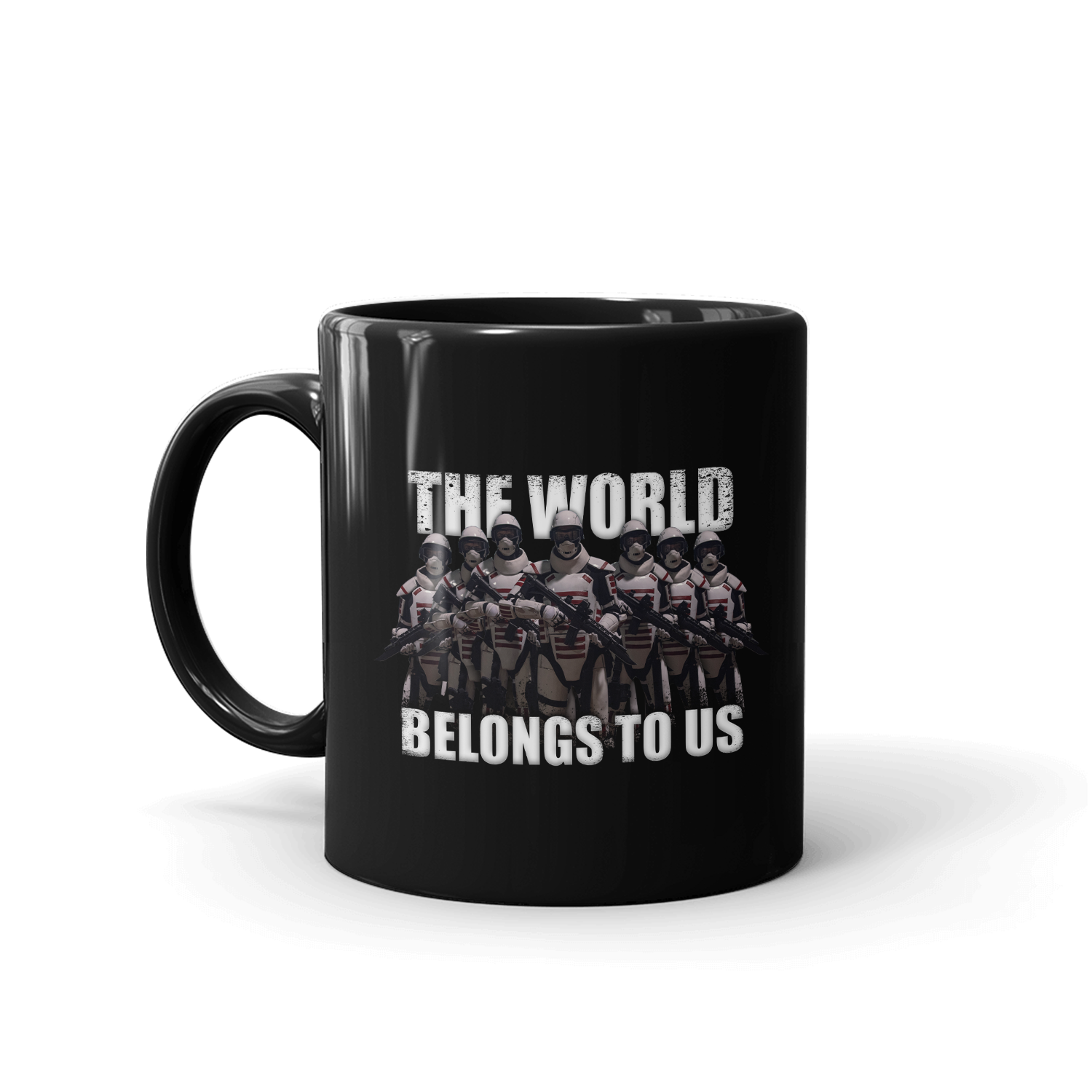 The Walking Dead Commonwealth Troopers Black Mug