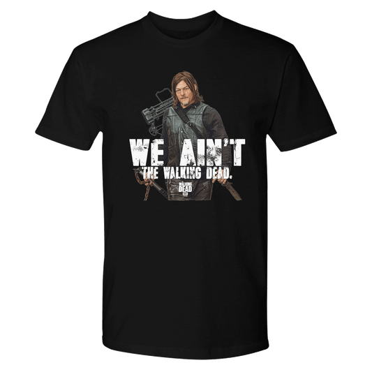 The Walking Dead We Ain't The Walking Dead Adult Short Sleeve T-Shirt-0