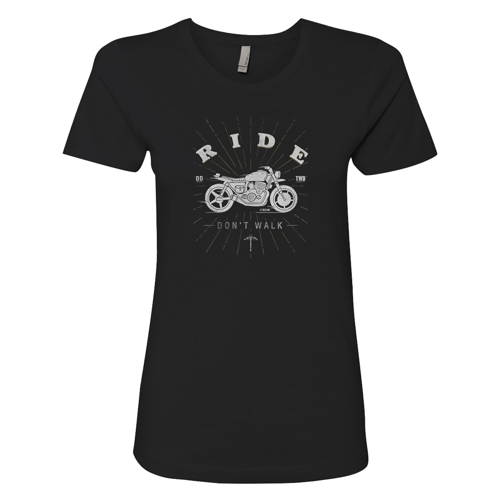 The Walking Dead Daryl Ride Don't Walk Women's Short Sleeve T-Shirt