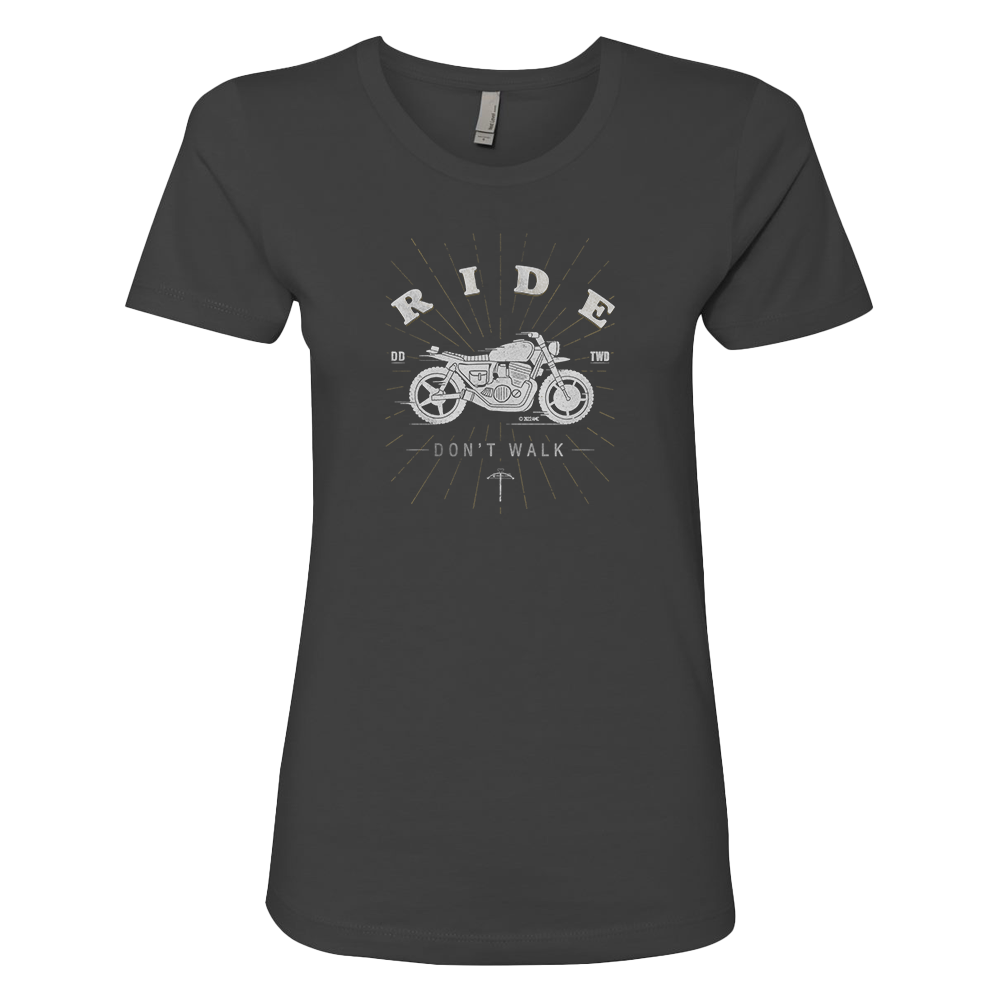 The Walking Dead Daryl Ride Don't Walk Women's Short Sleeve T-Shirt