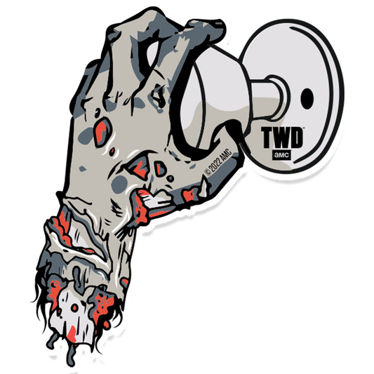 The Walking Dead Doorknob Removable Sticker-1